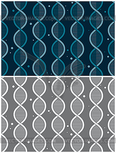 Двойная спираль ДНК фона - клипарт в векторном формате