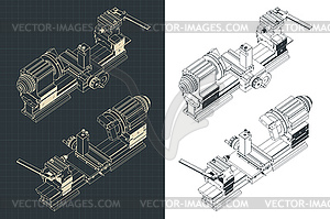 La isometric drawings - vector image