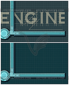 Engineering Boards - vector image