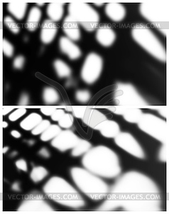 Spots of light and shadows - vector image