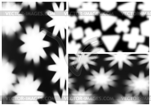 Various shadows and lights Set - vector image