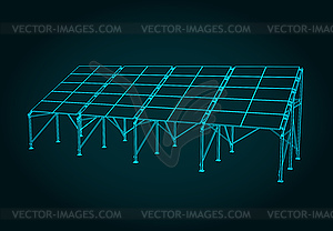 Solar panel - vector image