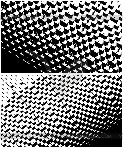 Абстрактная черно-белая структура - векторный клипарт / векторное изображение