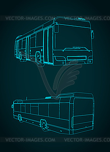 City ​​bus s - vector image