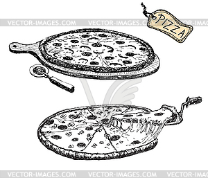 Pizza - vector image