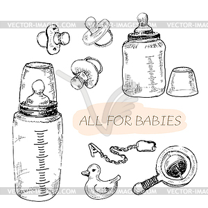 All for babies - vector clipart