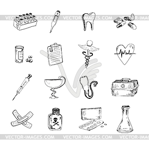 Medical set - vector image