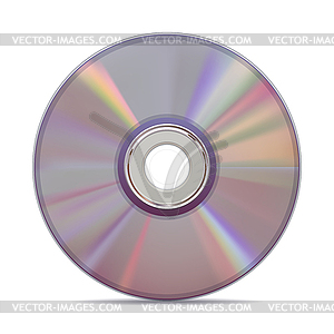 Realistic compact disc - vector clip art