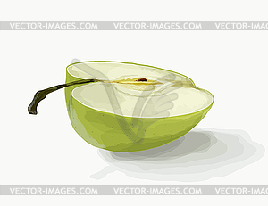 Green Apple - vector image