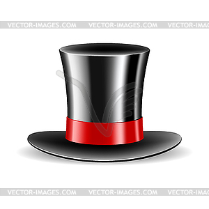 Cylinder magic hat - vector image