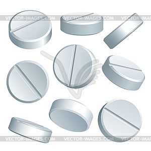 Medical Pills - vector clipart