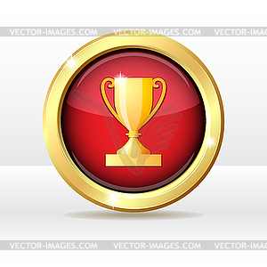 Champions Cup Icon - vector clipart