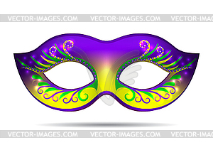 Mardi Gras mask - vector image