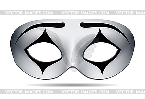 Pierrot carnival mask - vector image