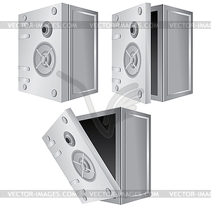 Safe box - vector image