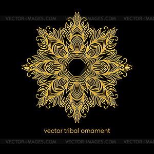 Mandala. Ethnic decorative elements - vector image