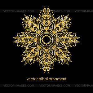 Mandala. Ethnic decorative elements - vector clipart