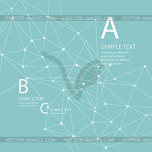 Abstract background with triangle - vector clipart / vector image