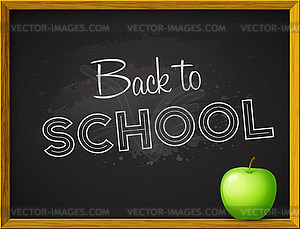 Welcome back to school background.  - vector image