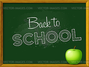 Welcome back to school background.  - vector image