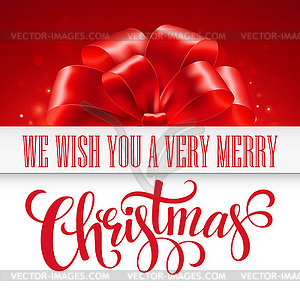 Elegant background with Christmas gift - vector image