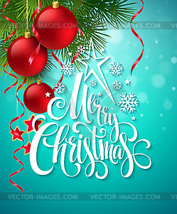 Christmas design template - vector clip art