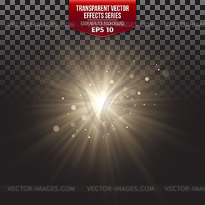 Transparent Effects Series. Easy replacement of - vector clip art