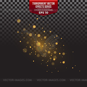 Transparent Effects Series. Easy replacement of - vector image