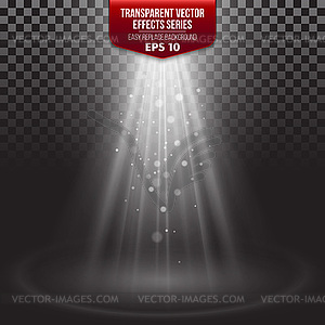 Transparent Effects Series. Easy replacement of - stock vector clipart