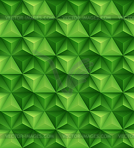 Abstract geometric triangle seamless 3D texture - vector image