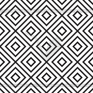 Seamless pattern. Modern stylish texture. Black - royalty-free vector image