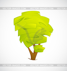 Abstract Tree  - vector clipart