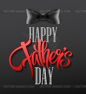 Счастливые отцы день фон с поздравительной letterin - клипарт в векторе / векторное изображение