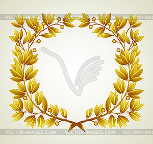 Laurel branch - vector clipart