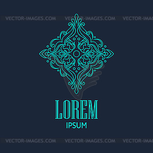 Monogram Logos. Vintage Concepts - vector image