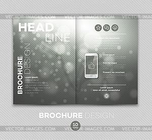 Brochure Template - vector image