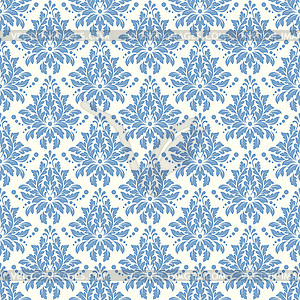 Damascus pattern. Seamless vintage background - vector image