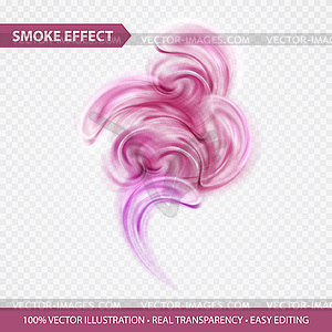 Abstract colored smoke effect background design - vector clipart / vector image