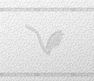 Arabic girish seamless pattern. Background for - vector image