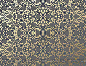 Arabic girish seamless pattern. Background for - vector image