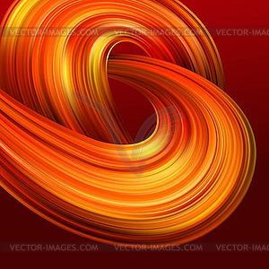 Яркий абстрактный фон с ярким вихревым потоком - рисунок в векторе