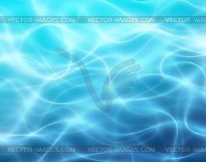 Blue deep water and sea abstract natural background - vector image