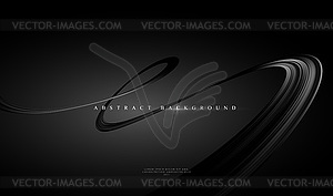 Modern trending Black abstract background with shin - vector clip art