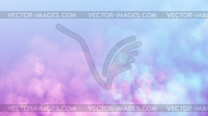 Blue and pink smoke cloud on light background. Ligh - vector clipart