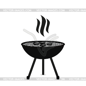 BBQ icon - vector image