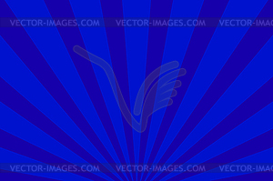 Rays background blue - vector clip art