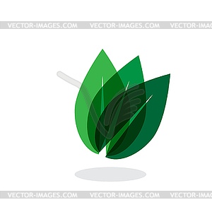 Leaf icon - vector image