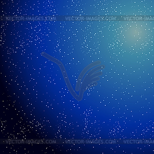 Star night galaxy - vector EPS clipart