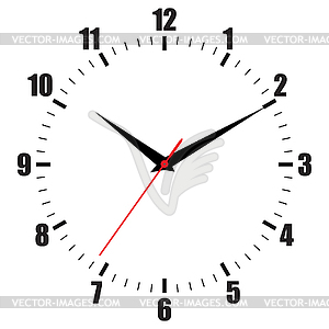 Icon hours for entire background stylish - vector clipart