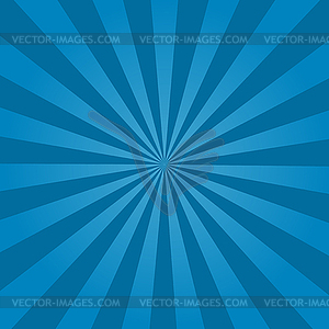 Rays background blue - vector clipart